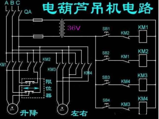 用一個(gè)固態(tài)繼電器實(shí)現(xiàn)正反轉(zhuǎn)的電葫蘆，你見過嗎？