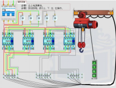 電動(dòng)葫蘆工作原理主電路控制電路，工作原理，接線(xiàn)步驟